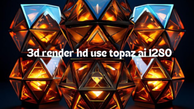 3d render hd use topaz ai 1280